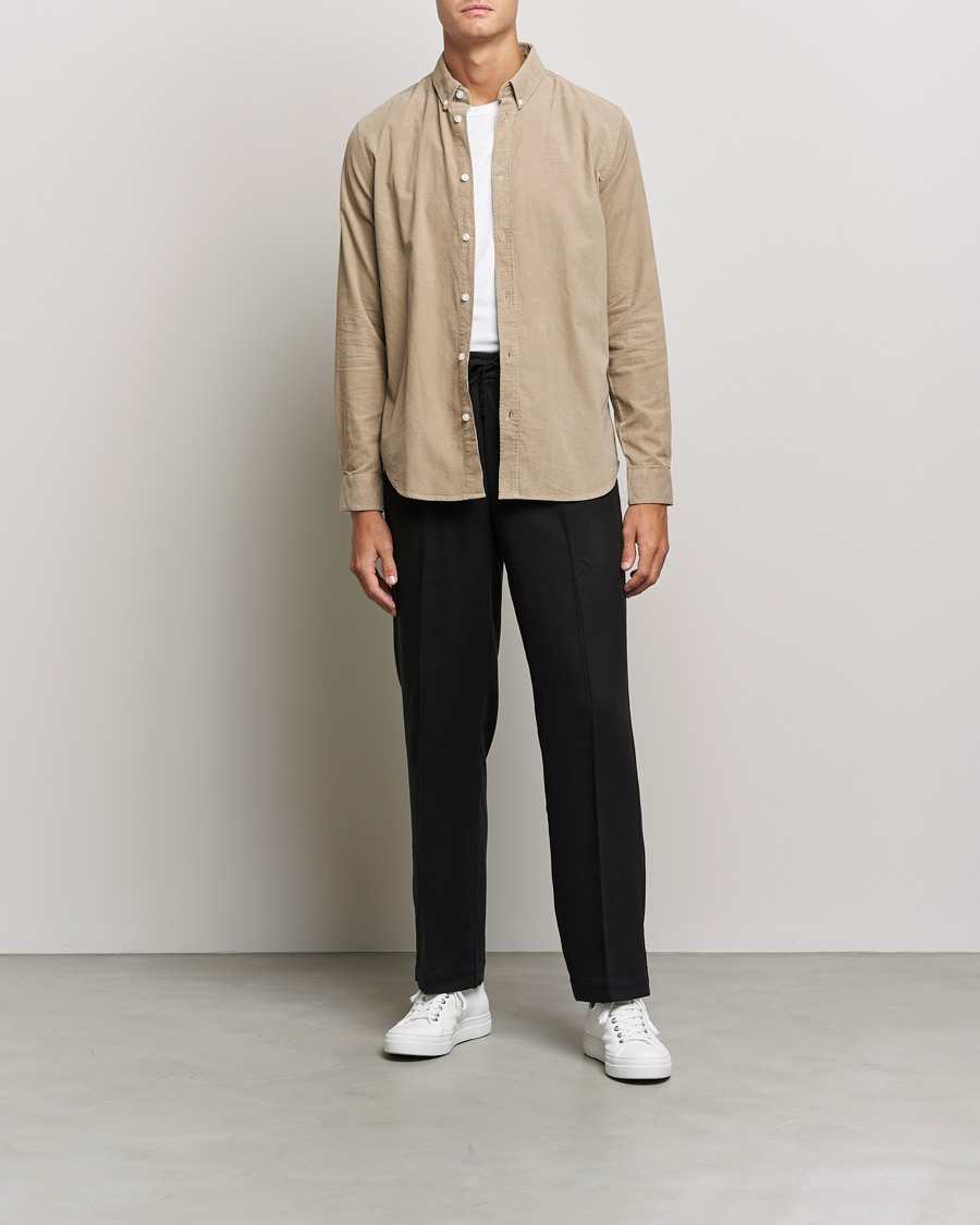 Herr | Skjortor | Samsøe Samsøe | Samsøe & Samsøe Liam Organic Cotton Shirt Winter Twig