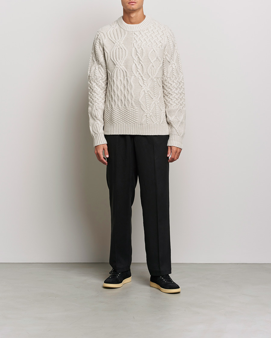 Herr | Tröjor | Samsøe Samsøe | Samsøe & Samsøe Harolds Crew Neck Oatmeal