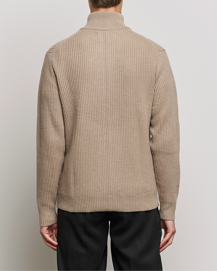 Herr | Tröjor | Samsøe Samsøe | Samsøe & Samsøe Logan Heavy Kniited Zip Cardigan Winter Twig
