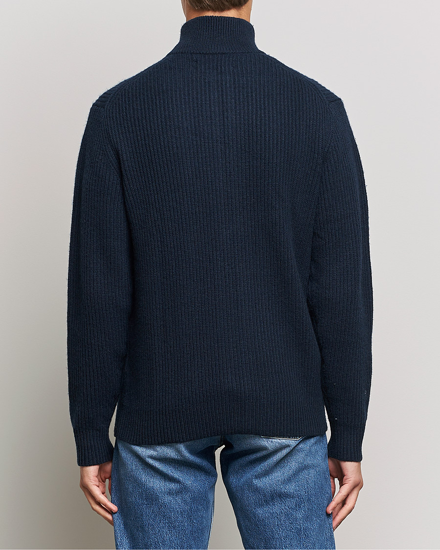 Herr | Tröjor | Samsøe Samsøe | Samsøe & Samsøe Logan Heavy Kniited Zip Cardigan Salute