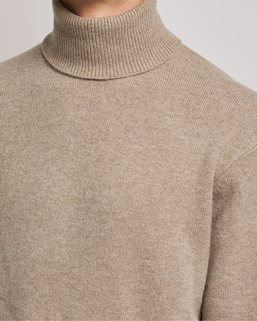 Herr | Tröjor | Samsøe Samsøe | Samsøe & Samsøe Viktor Wool Knitted Roll Neck Winter Twig