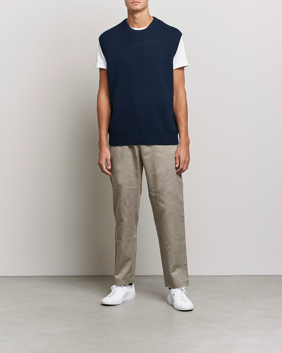 Herr | Tröjor | Samsøe Samsøe | Samsøe & Samsøe Jack Wool Knitted Vest Salute