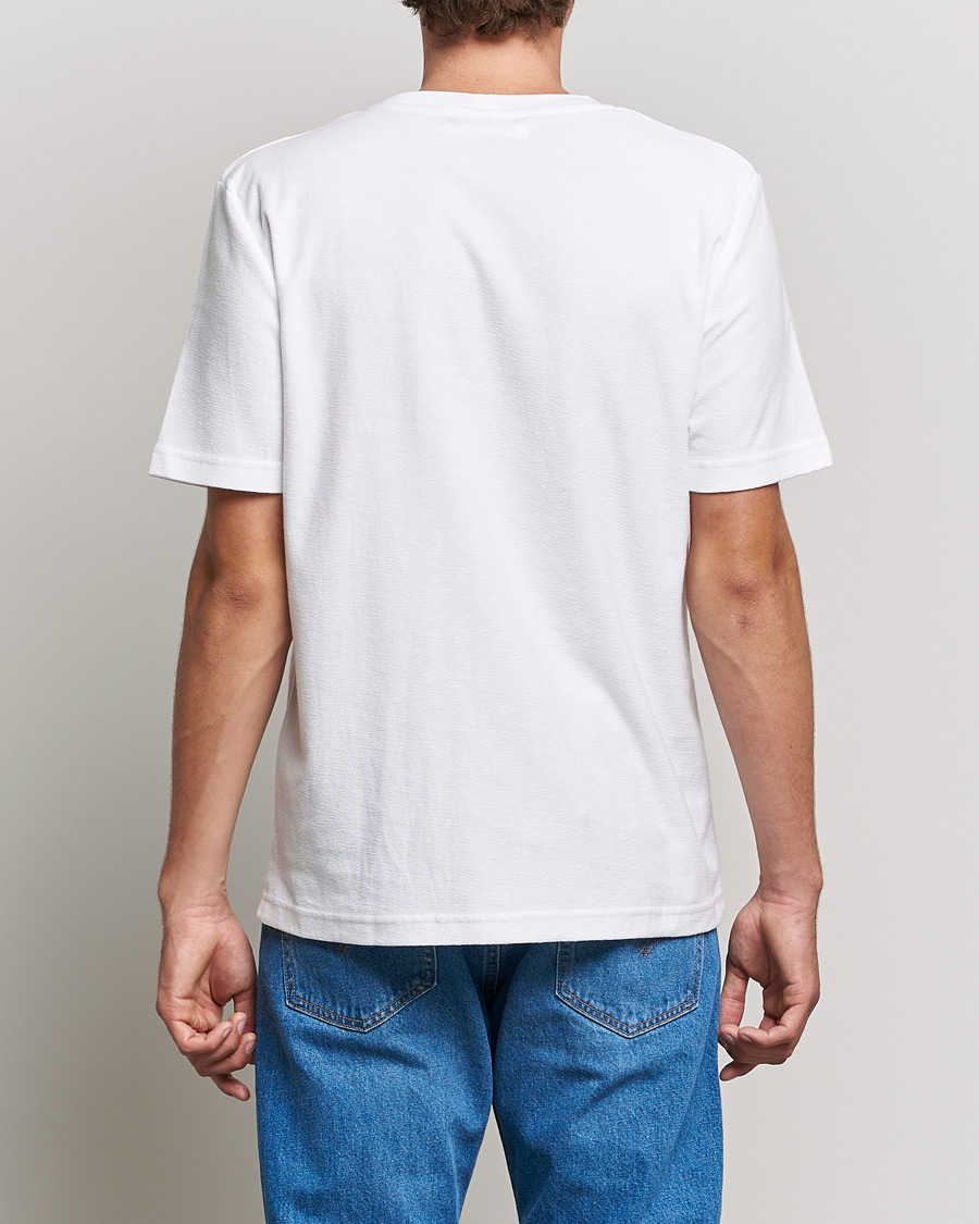 Herr | T-Shirts | Samsøe Samsøe | Samsøe & Samsøe Odin Terry Organic Cotton T-Shirt White
