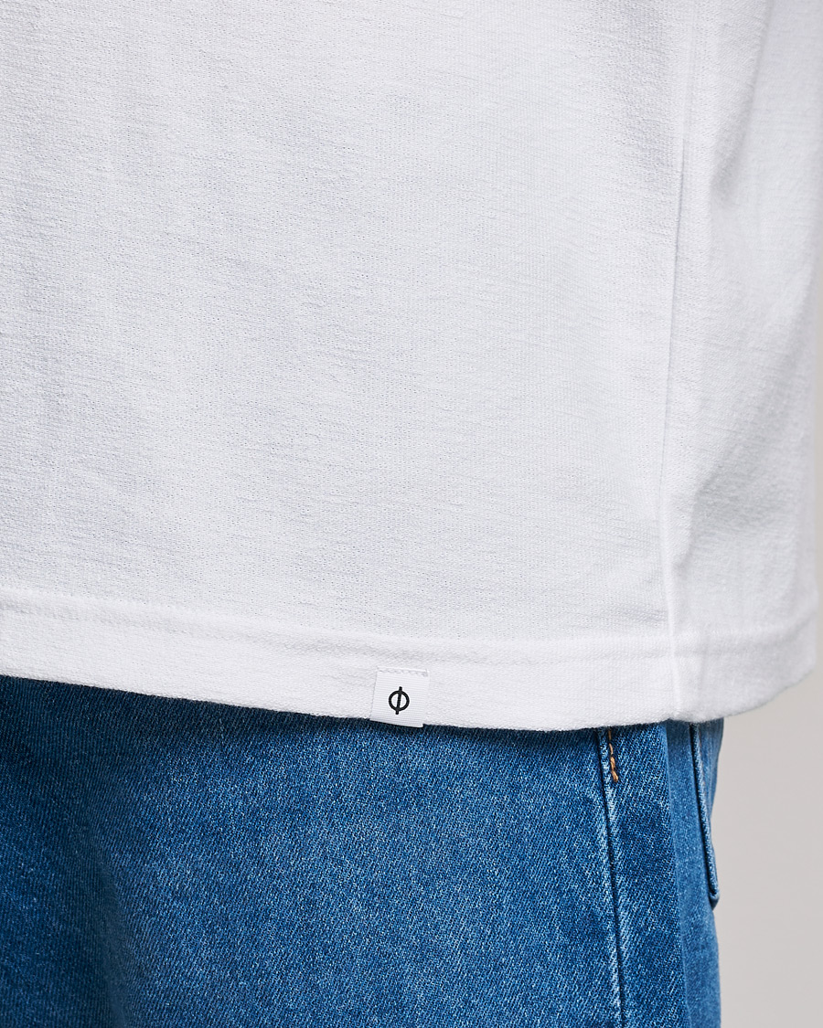 Herr | T-Shirts | Samsøe Samsøe | Samsøe & Samsøe Odin Terry Organic Cotton T-Shirt White