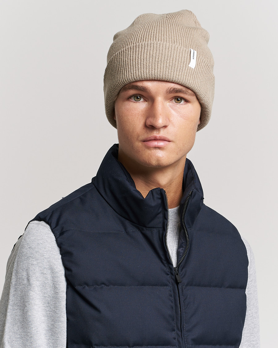 Herr | Samsøe & Samsøe Lambswool Beanie Winter Twig | Samsøe Samsøe | Samsøe & Samsøe Lambswool Beanie Winter Twig