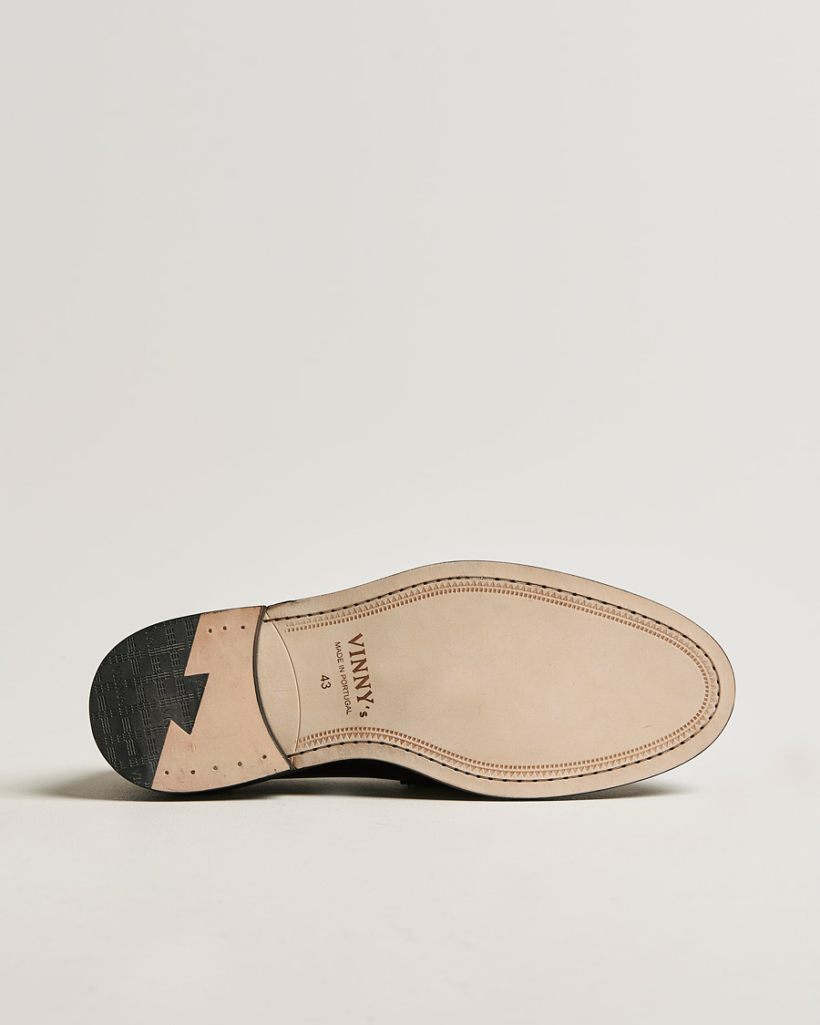 Herr | VINNY's Townee Penny Loafer Black Grain | VINNY's | Townee Penny Loafer Black Grain