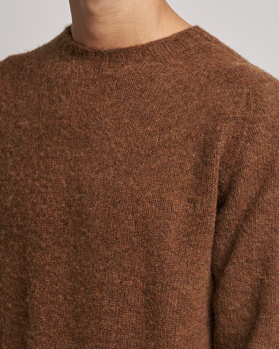 Herr | Tröjor | Howlin' | Brushed Wool Sweater Nuts
