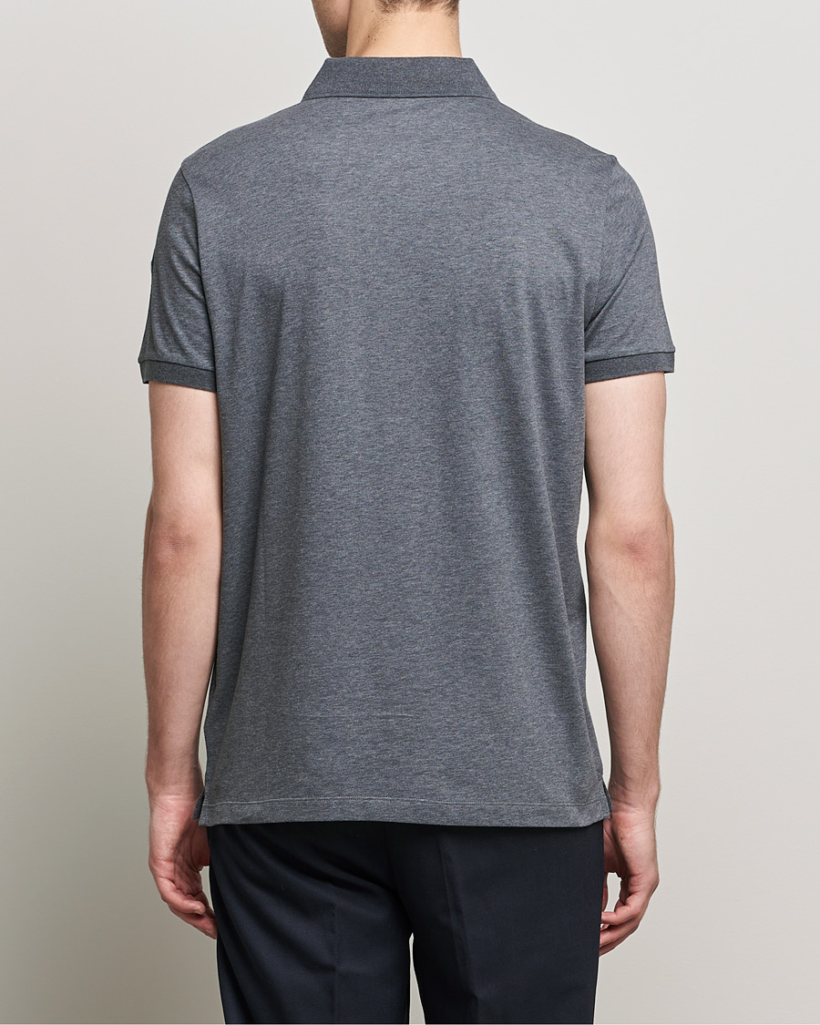 Herr | Pikéer | Moncler | Tricolore Rib Polo Black