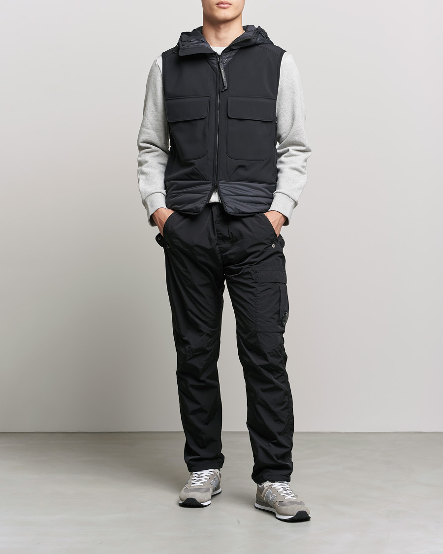 Herr | Jackor | C.P. Company | CP Shell - R Mixed Goggle Vest Black