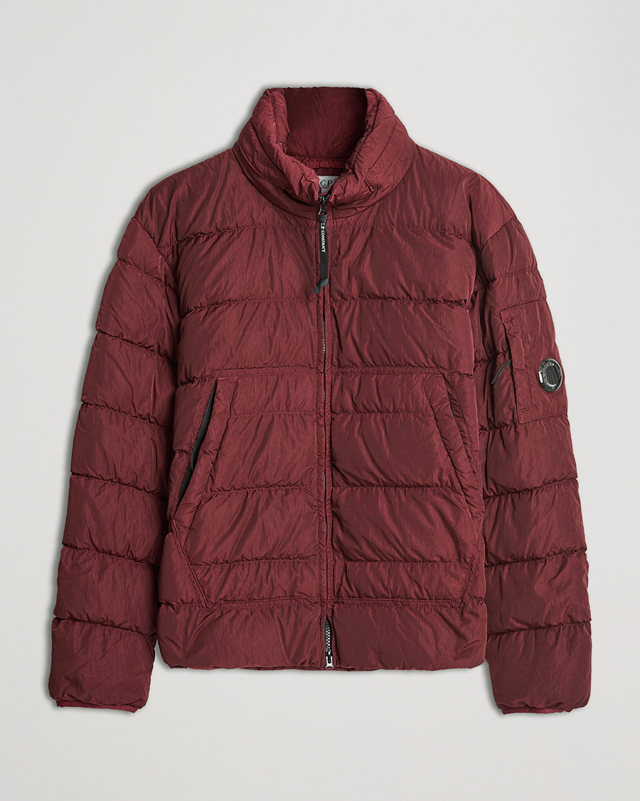 Herr | Jackor | C.P. Company | Eco-Chrome R Lightweight Down Jacket Wine