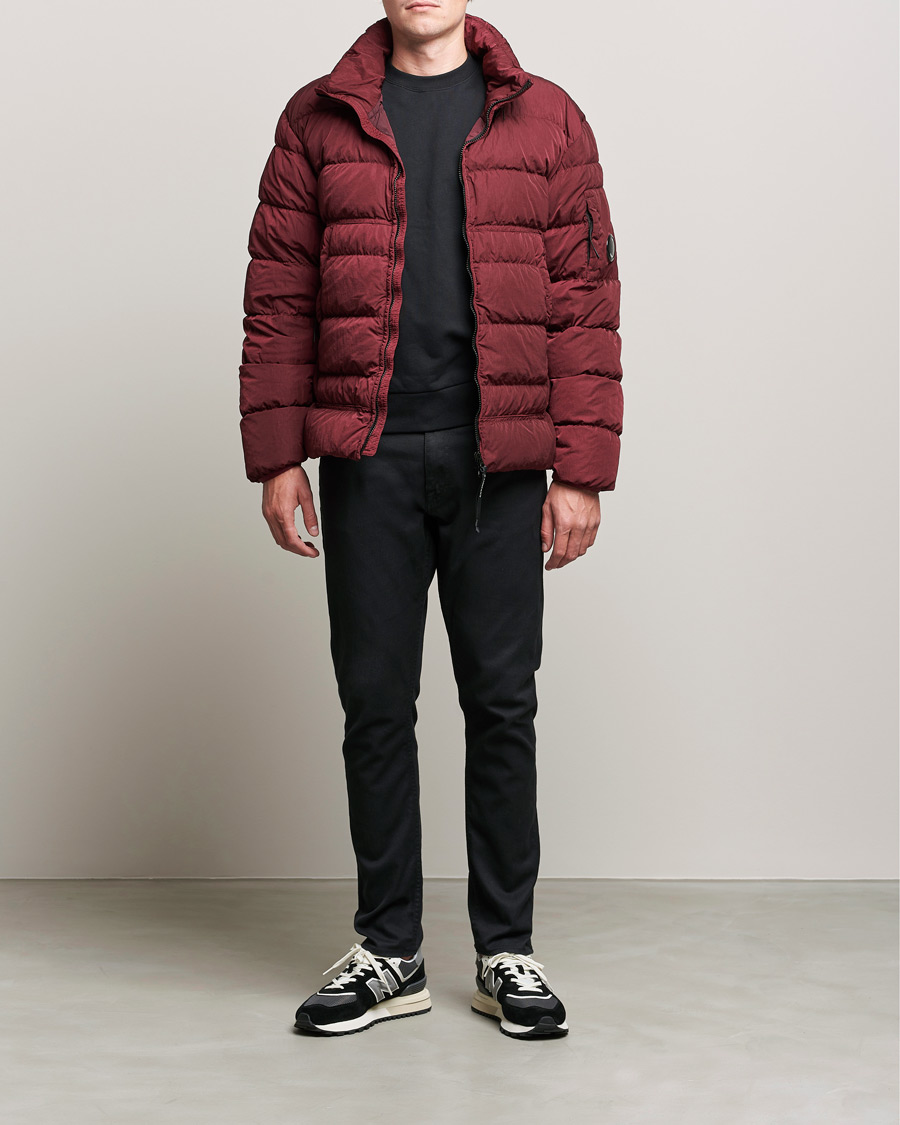 Herr | Jackor | C.P. Company | Eco-Chrome R Lightweight Down Jacket Wine