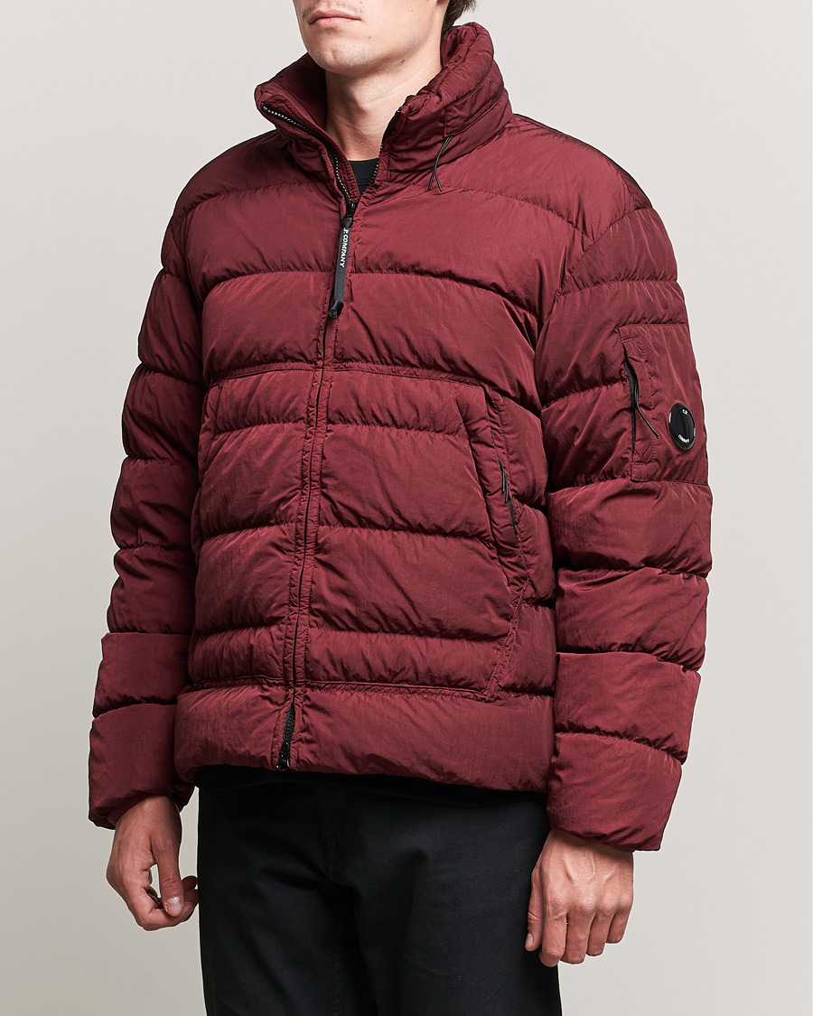 Herr | Jackor | C.P. Company | Eco-Chrome R Lightweight Down Jacket Wine