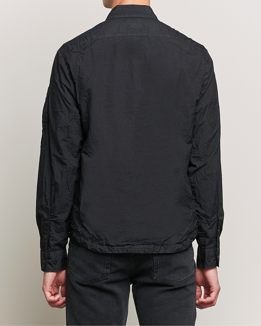 Herr | Skjortor | C.P. Company | Taylon L Zip Overshirt Black