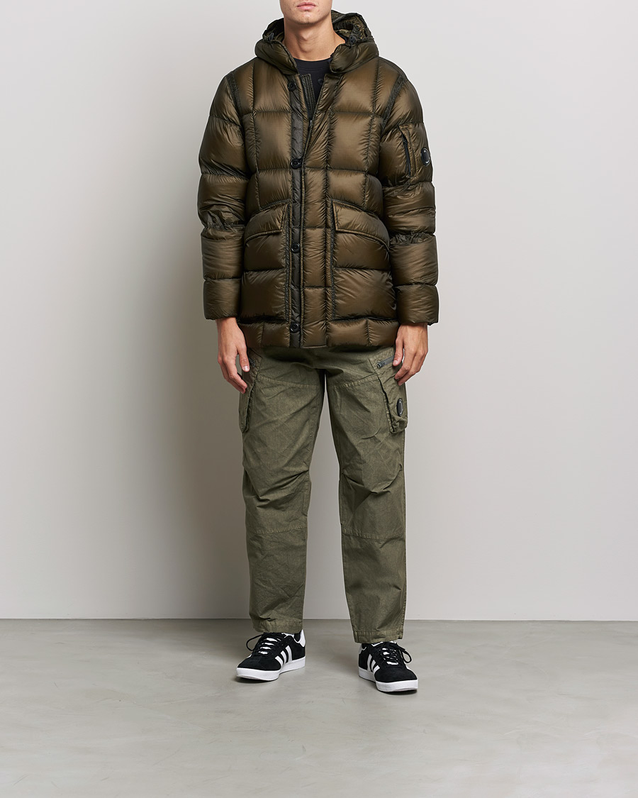 Herr | Byxor | C.P. Company | Ba-Tic Loose Fit Cargo Pants Green