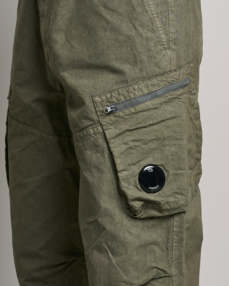 Herr | Byxor | C.P. Company | Ba-Tic Loose Fit Cargo Pants Green