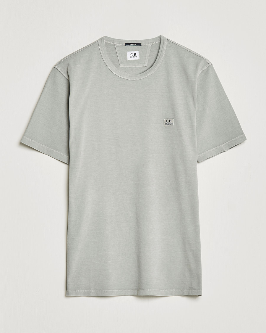 Herr | T-Shirts | C.P. Company | Resist Dyed Jersey Tee Grey