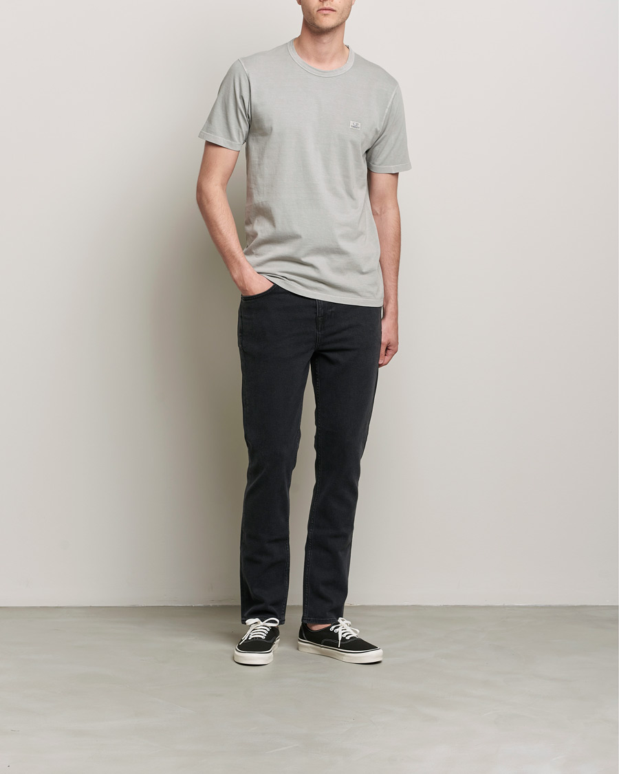 Herr | T-Shirts | C.P. Company | Resist Dyed Jersey Tee Grey