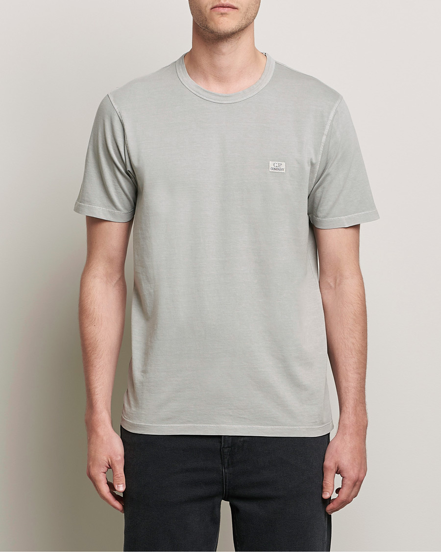 Herr | T-Shirts | C.P. Company | Resist Dyed Jersey Tee Grey