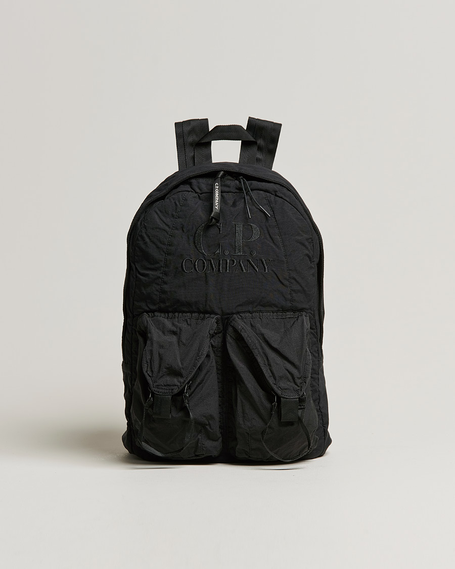 Herr | C.P. Company Taylon P Mixed Backpack Black | C.P. Company | Taylon P Mixed Backpack Black
