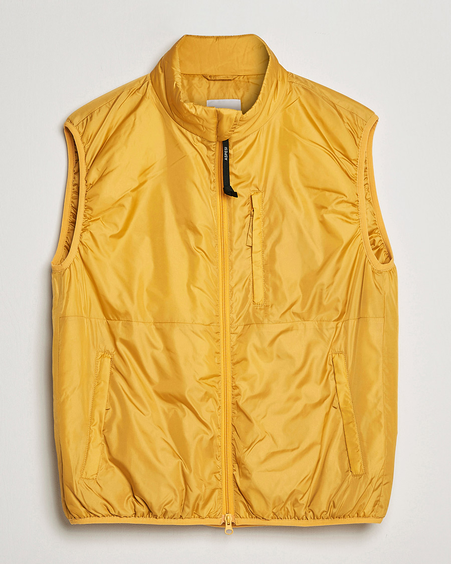 Herr | Västar | Aspesi | Jil Padded Vest Yellow