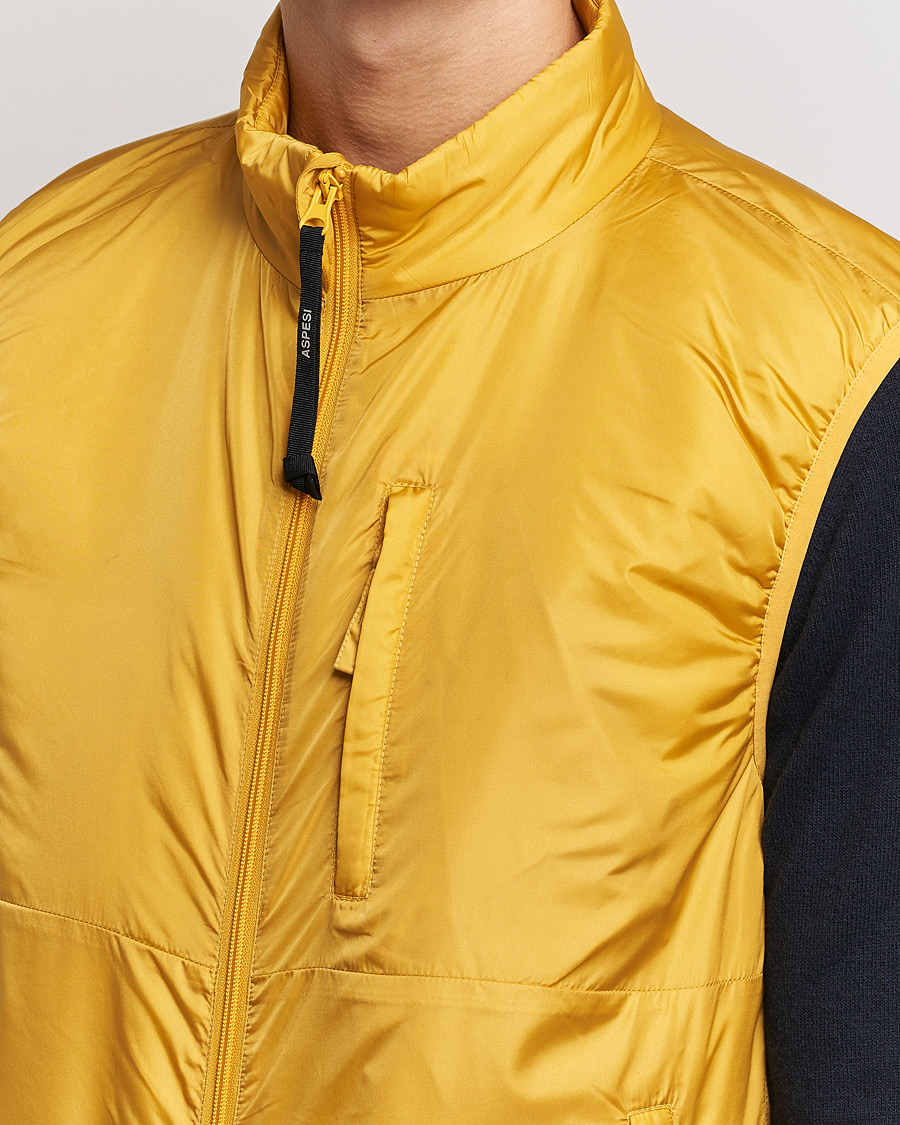 Herr | Västar | Aspesi | Jil Padded Vest Yellow
