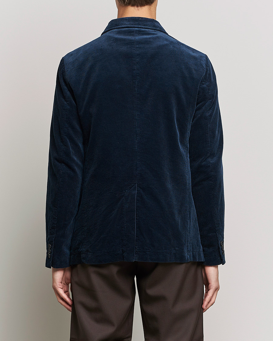 Herr | Kavajer | Aspesi | Corduroy Blazer Navy