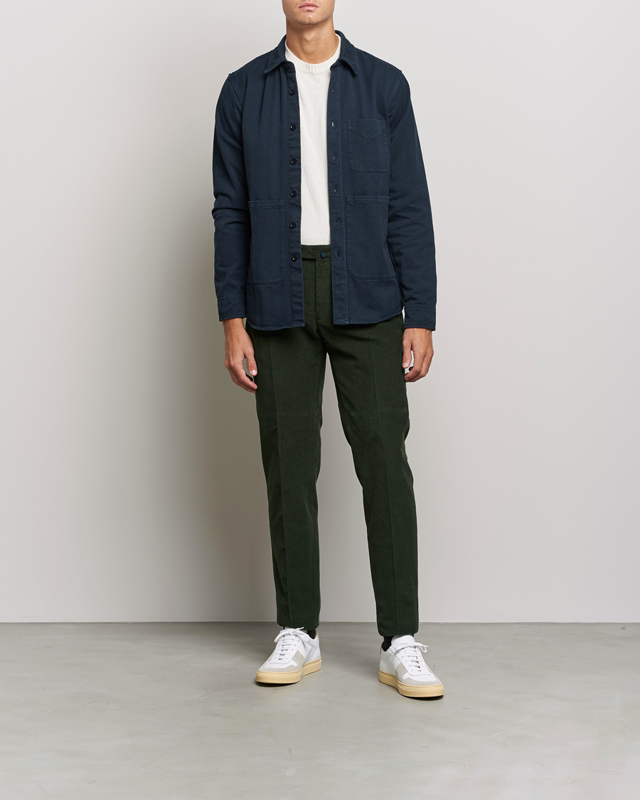 Herr | Skjortor | Aspesi | Utility Shirt Navy