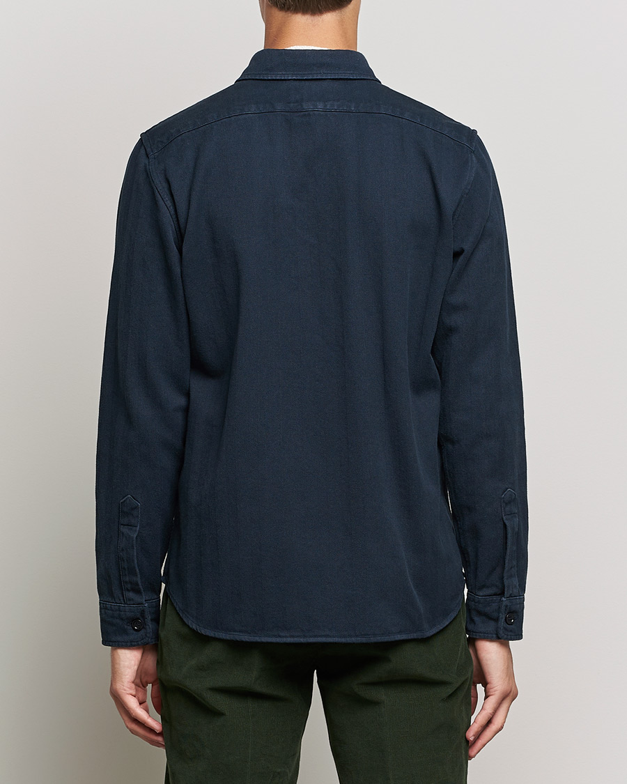 Herr | Skjortor | Aspesi | Utility Shirt Navy