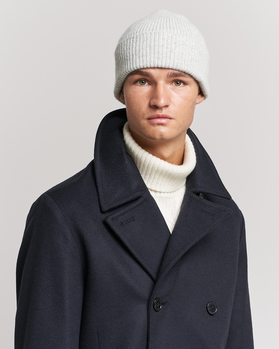 Herr | Le Bonnet Lambswool/Caregora Beanie Silver | Le Bonnet | Lambswool/Caregora Beanie Silver