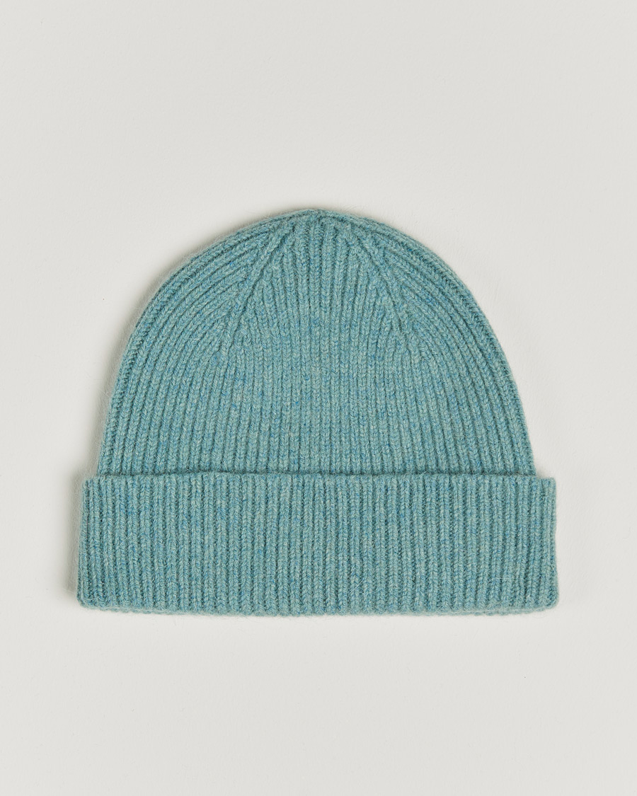 Herr | Le Bonnet Lambswool/Caregora Beanie Basil | Le Bonnet | Lambswool/Caregora Beanie Basil