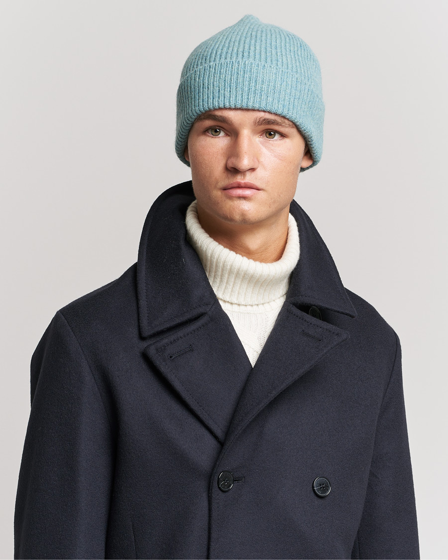 Herr | Le Bonnet Lambswool/Caregora Beanie Basil | Le Bonnet | Lambswool/Caregora Beanie Basil