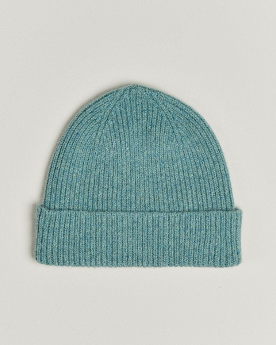 Herr | Le Bonnet Lambswool/Caregora Beanie Basil | Le Bonnet | Lambswool/Caregora Beanie Basil