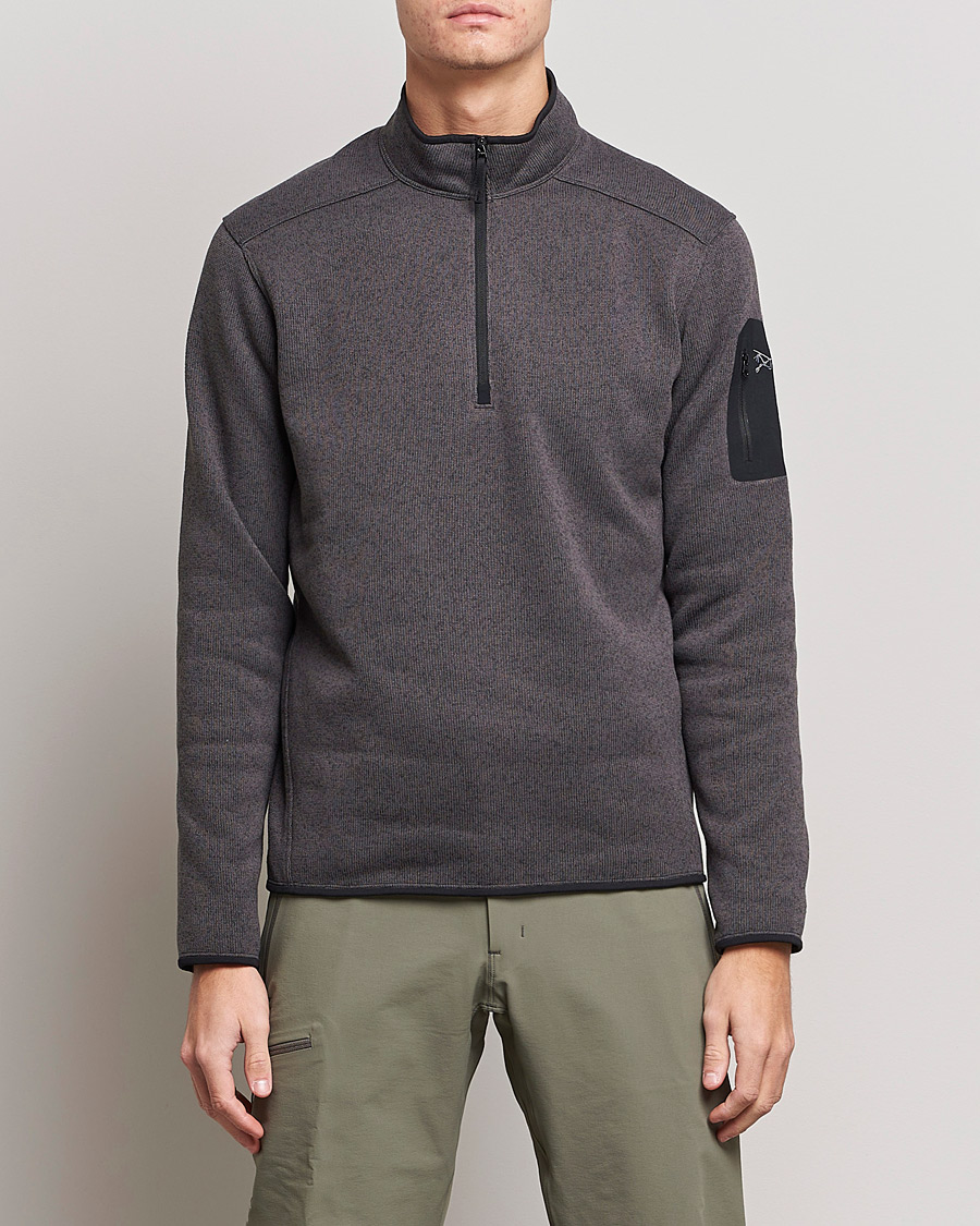Herr | Tröjor | Arc'teryx | Covert Half-Zip Black Heather