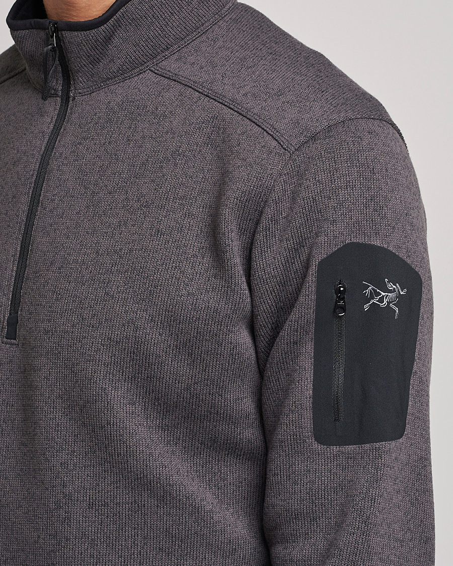 Herr | Tröjor | Arc'teryx | Covert Half-Zip Black Heather