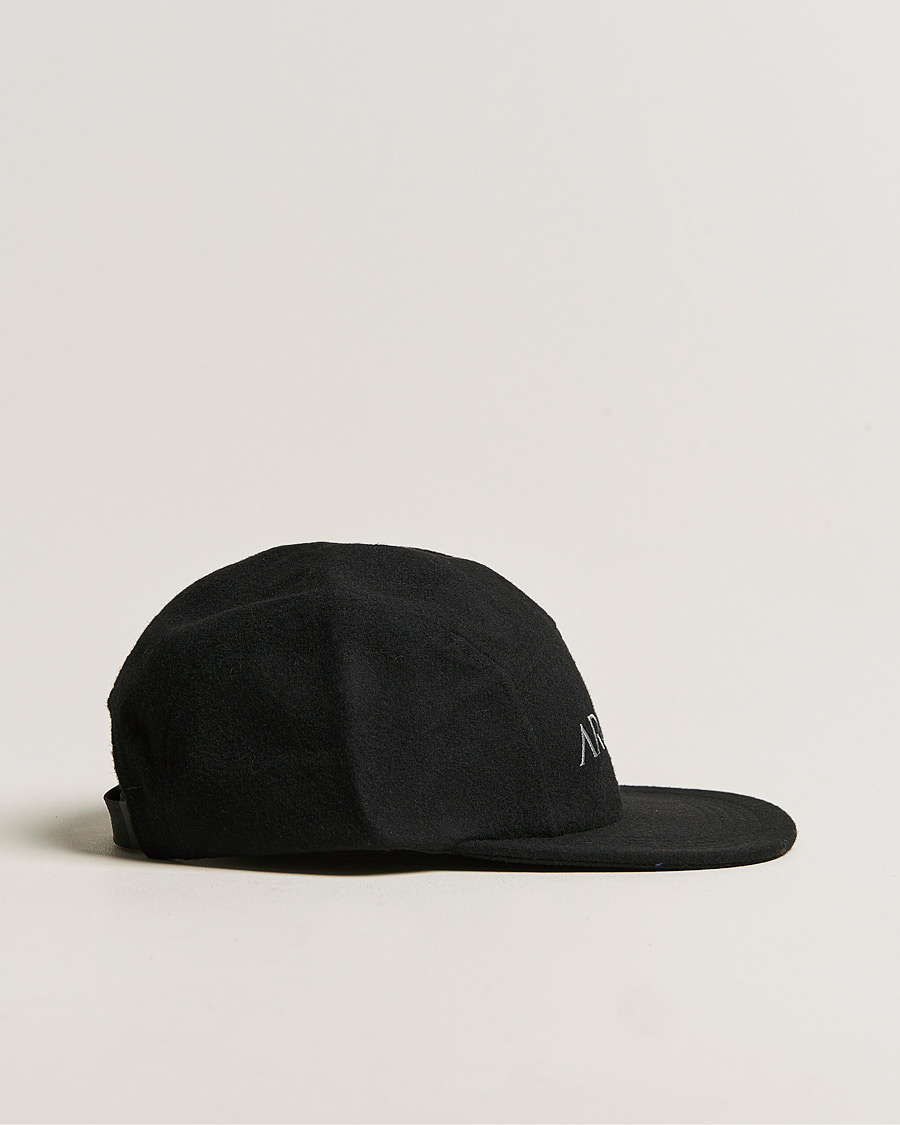 Herr | Arc'teryx 5 Panel Wool Hat Black | Arc'teryx | 5 Panel Wool Hat Black