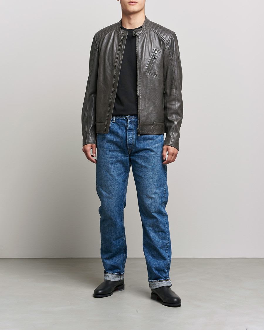 Herr | Jackor | Belstaff | V Racer 2.0 Leather Jacket Dark Grey