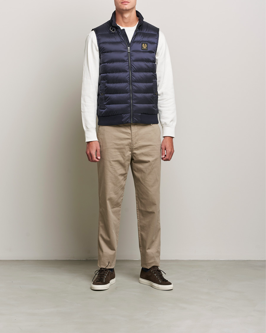Herr | Jackor | Belstaff | Circuit Padded Gilet Dark Ink