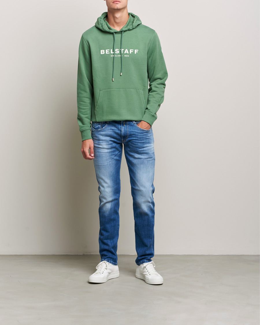 Herr | Tröjor | Belstaff | 1924 Hood Graph Green