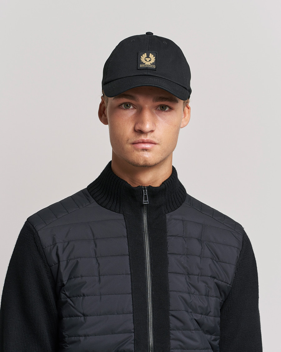Herr | Belstaff Phoenix Logo Cap Black | Belstaff | Phoenix Logo Cap Black
