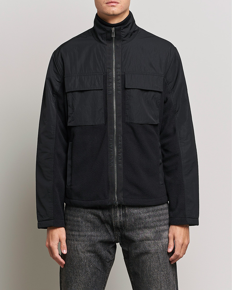 Herr | Jackor | Belstaff | Halstead Fleece Jacket Black