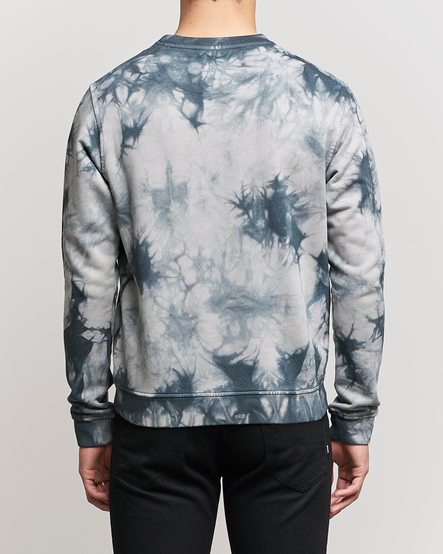 Herr | Tröjor | Belstaff | Surface Batik Sweatshirt Granite Grey