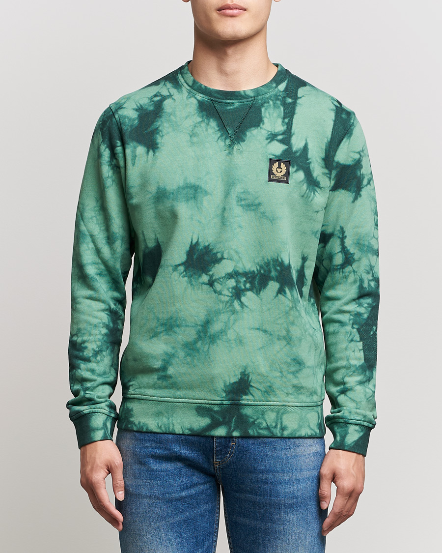 Herr |  | Belstaff | Surface Batik Sweatshirt Graph Green