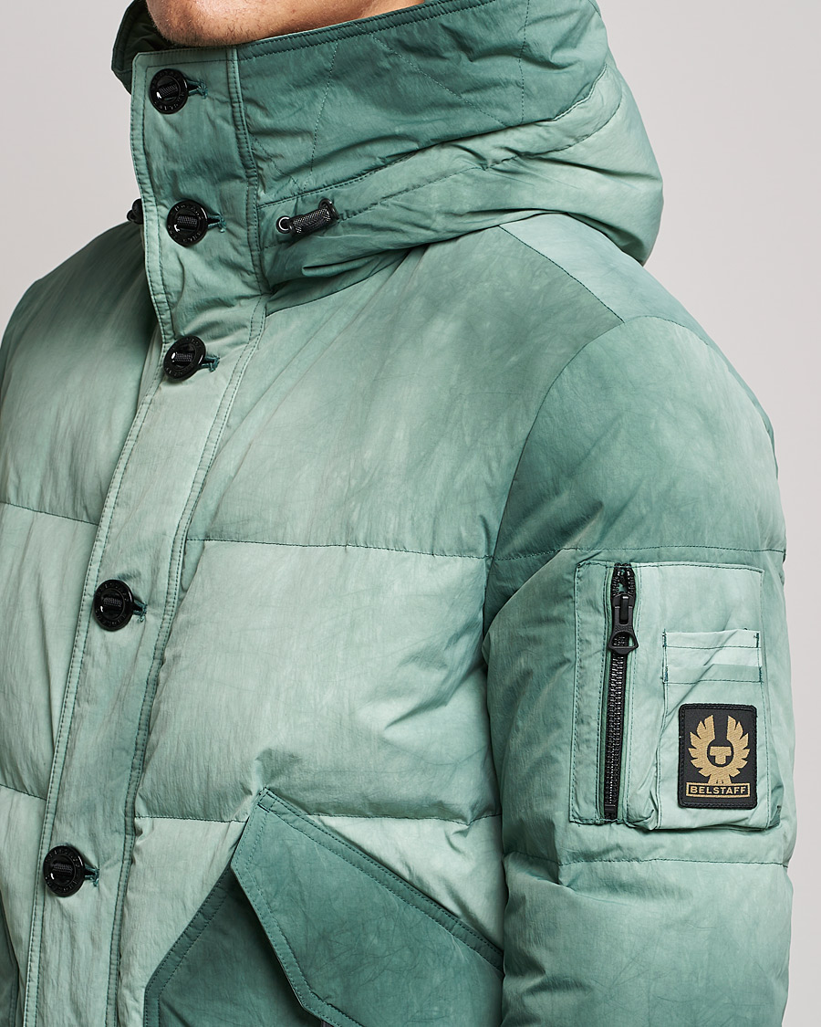 Herr | Jackor | Belstaff | Radar Batik Hooded Jacket Graph Green