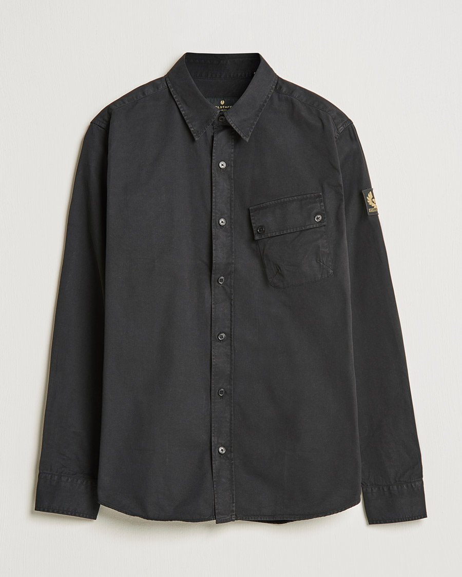 Herr | Skjortor | Belstaff | Pitch Cotton Pocket Shirt Black