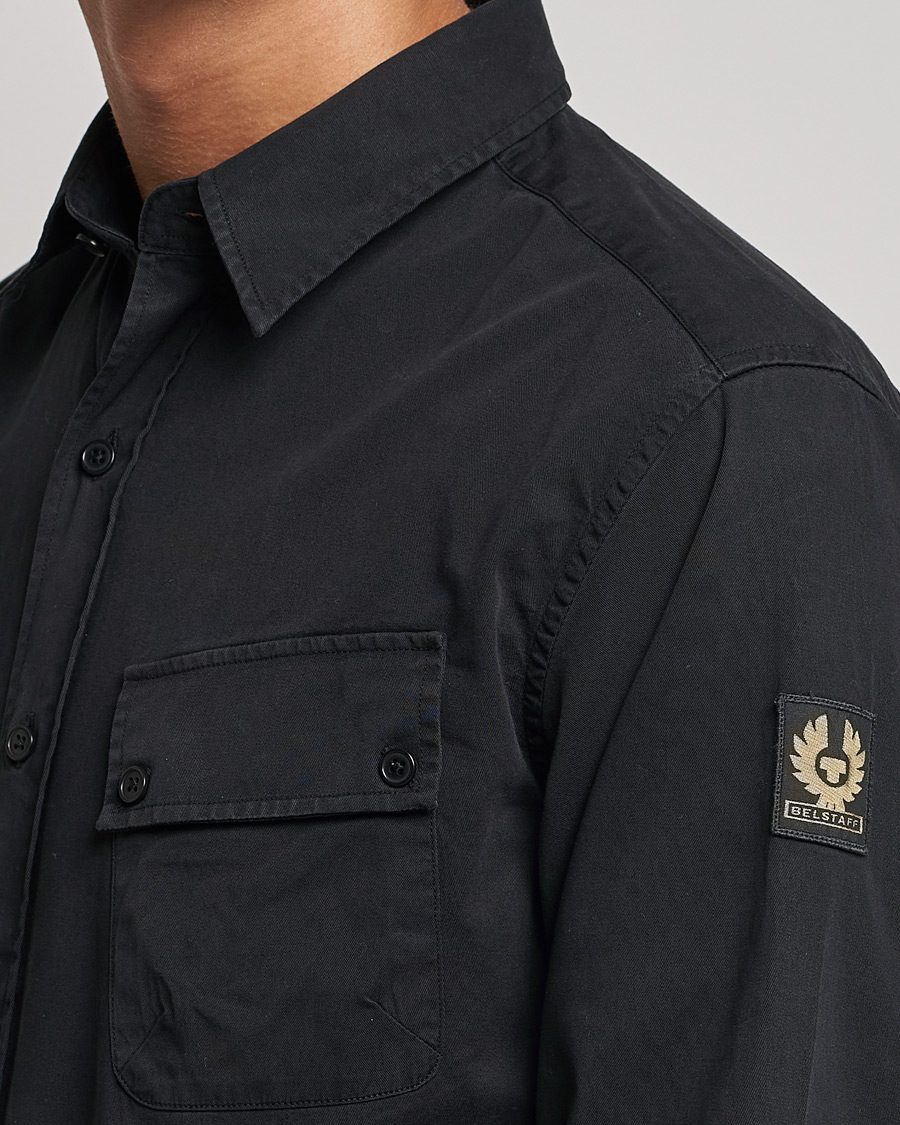 Herr | Skjortor | Belstaff | Pitch Cotton Pocket Shirt Black