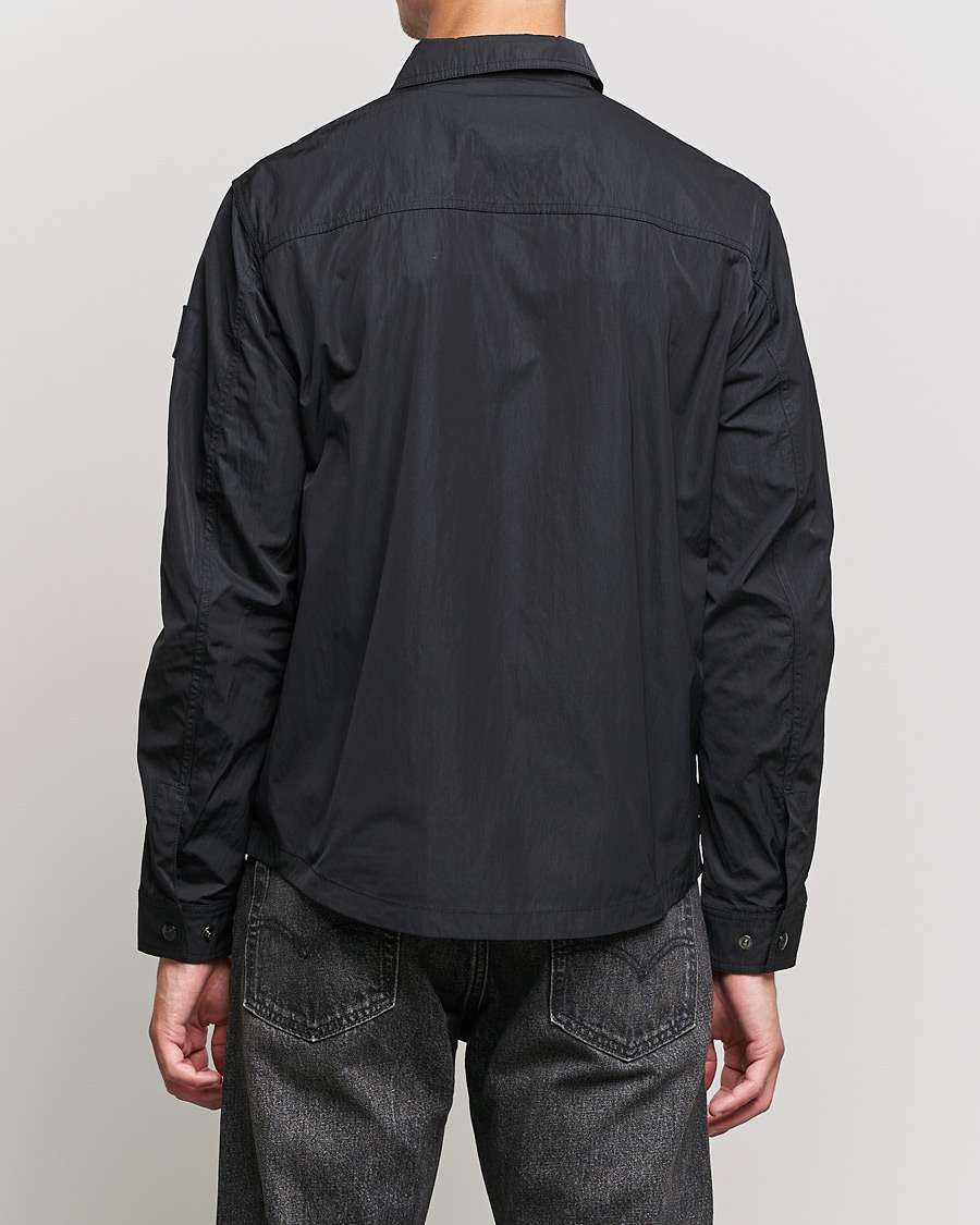 Herr | Skjortor | Belstaff | Tactical Nylon Pocket Overshirt Black