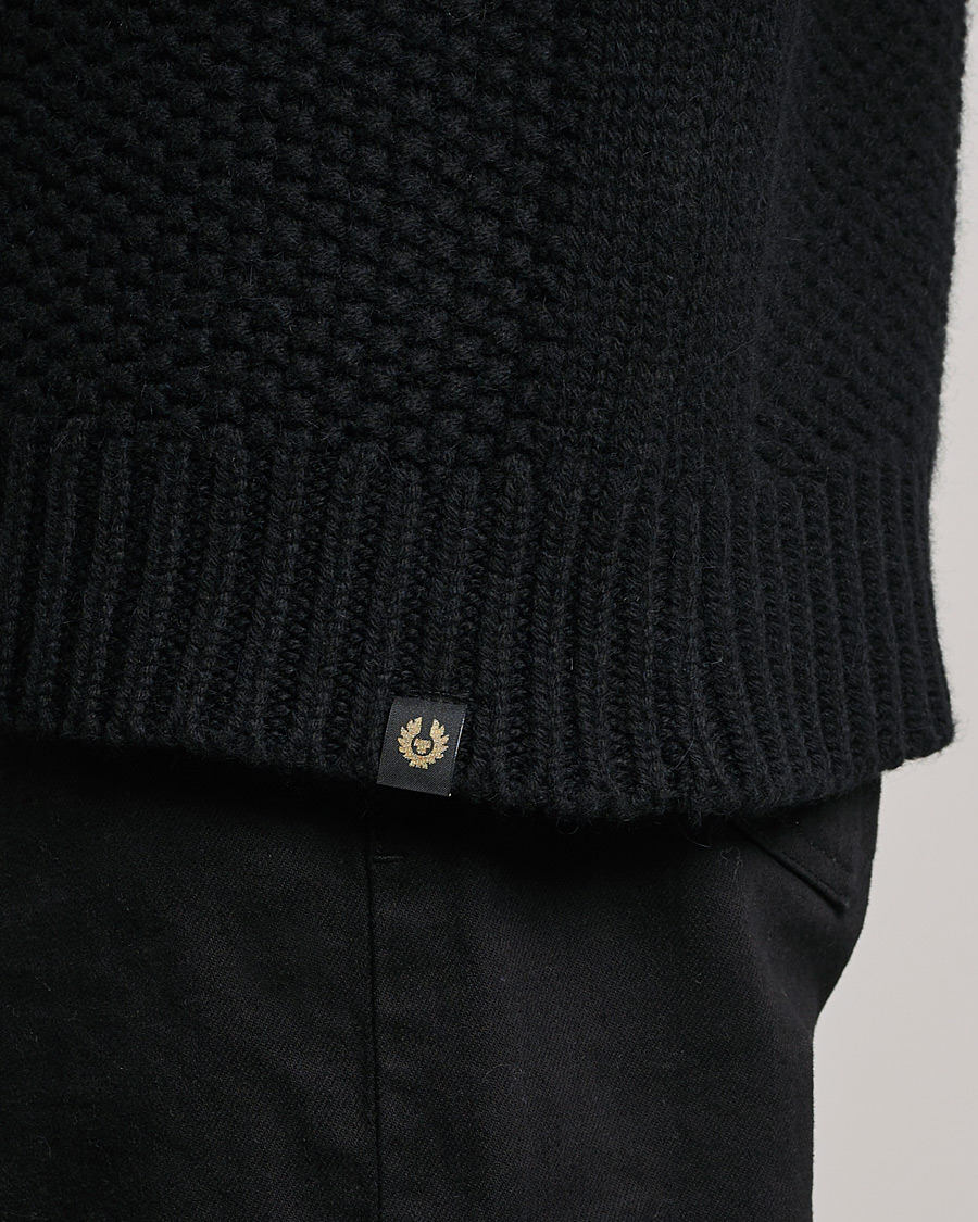 Herr | Tröjor | Belstaff | Manor Wool Rollneck Black