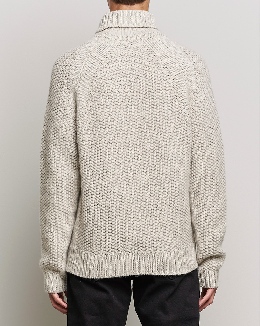 Herr | Tröjor | Belstaff | Manor Wool Rollneck Fawn