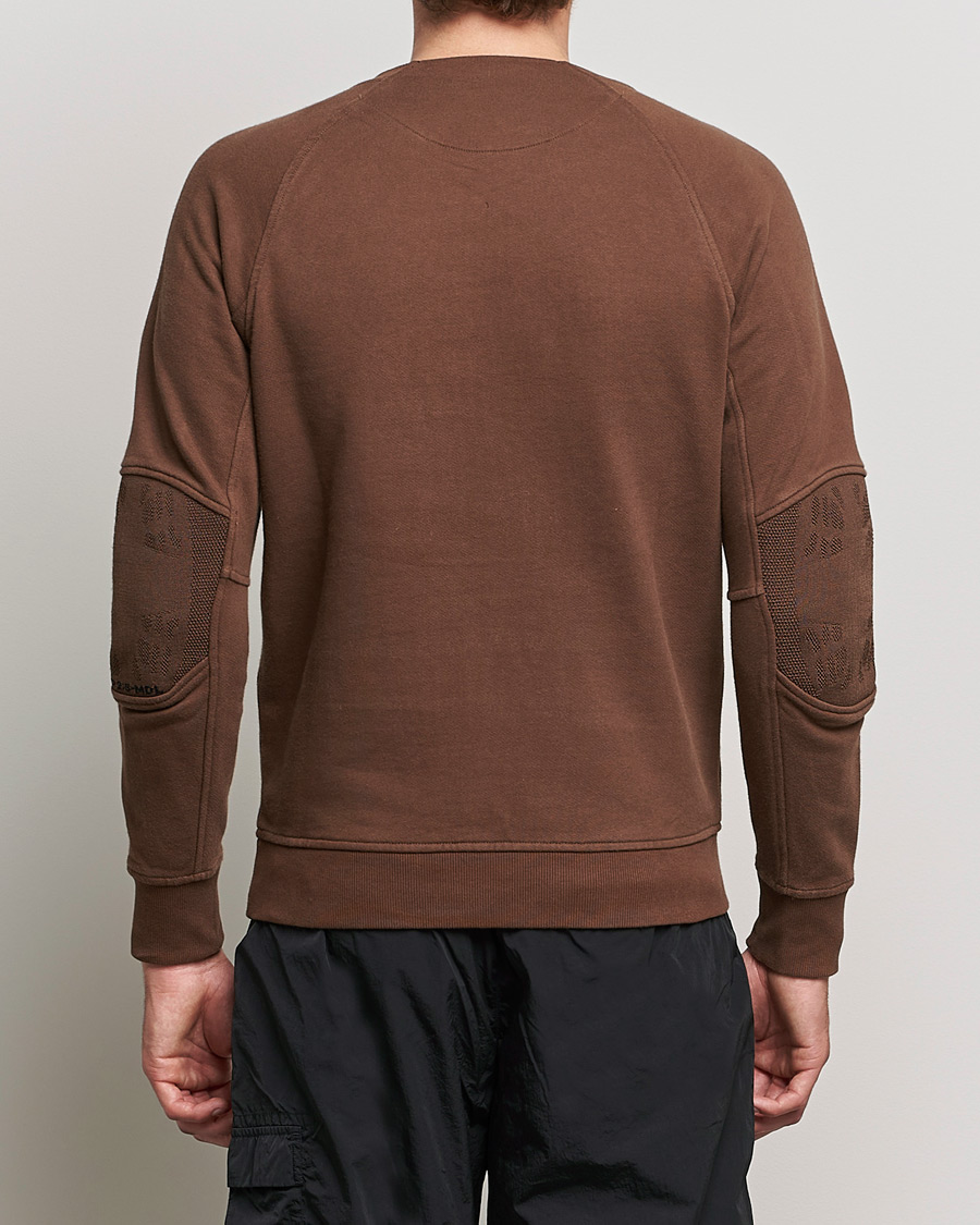 Herr | Tröjor | C.P. Company | Metropolis Diagonal Raised Fleece Sweat Brown