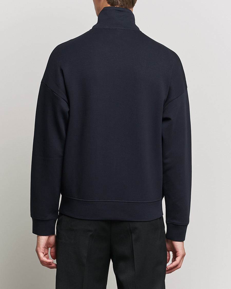 Herr | Tröjor | Emporio Armani | Wool Cardigan Dark Navy